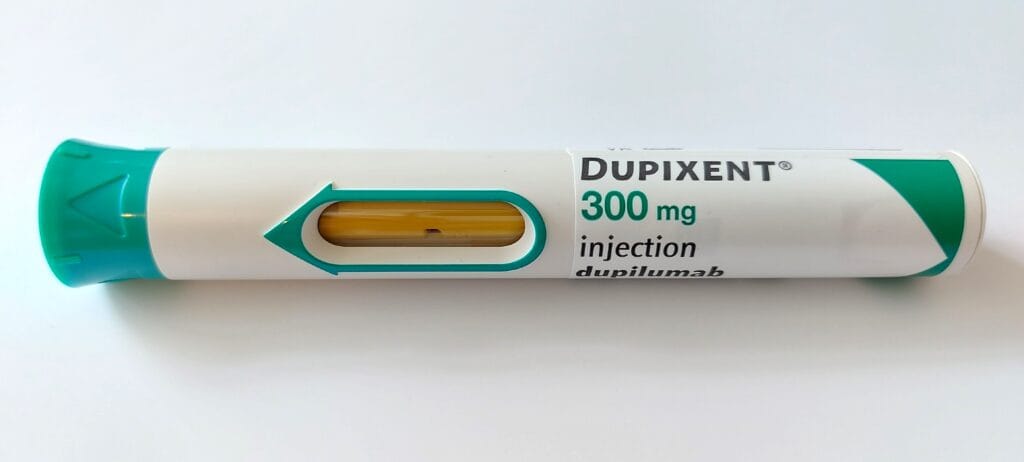 Image of Dupixent autoinjector