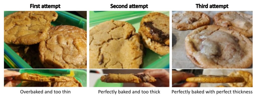 image of rapid prototyping attempts